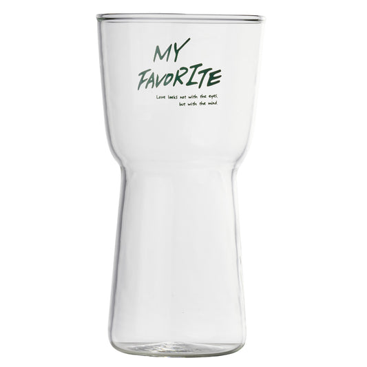 My Favorite Glass Mug Cup (450ml) Tableware Green - 라씨에뜨 마이페버릿 450ml - adamhnk