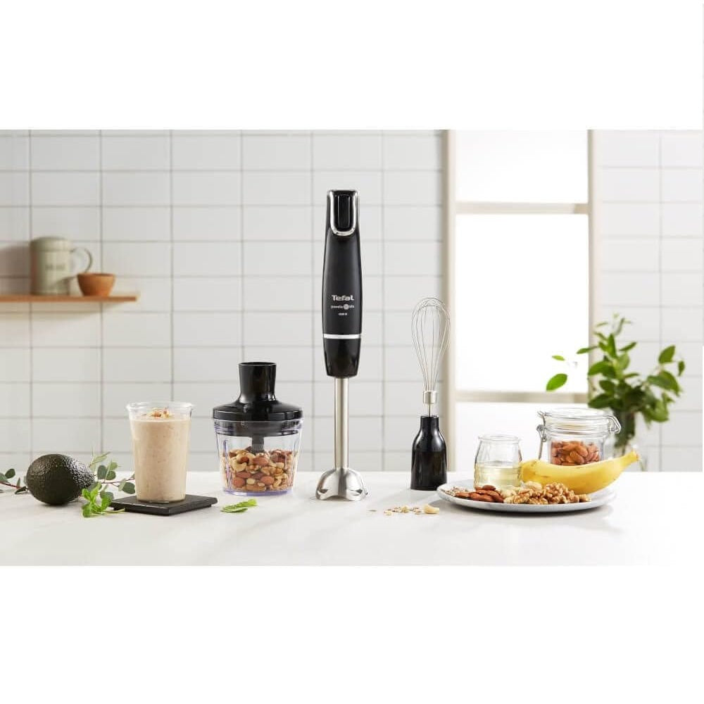 Tefal HB9438 InfiniForce Pro 3in1 Powerful Hand Blender 1000W Black