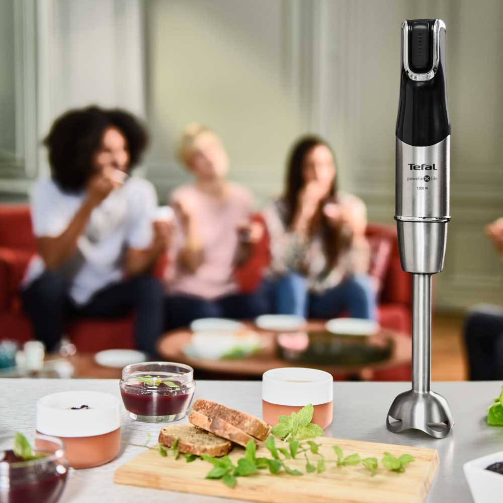 Tefal HB953 Ultimate Pro 3in1 Hand Blender 1200W Silver