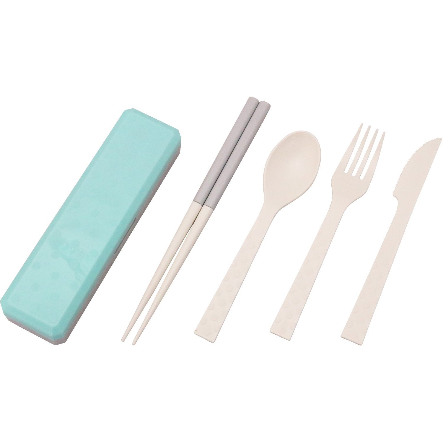 Cutlery 5p Portable Tableware BPA Free Island Paradise - 코쿠보 고아웃 커트러리 KK-349 아일랜드 파라다이스 - adamhnk