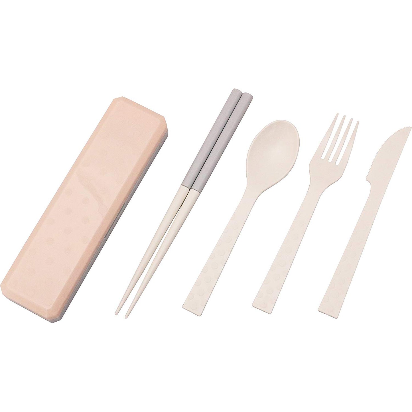 Cutlery 5p Portable Tableware BPA Free Pale Dog Wood - 코쿠보 고아웃 커트러리 KK-350 페일 도그우드 - adamhnk