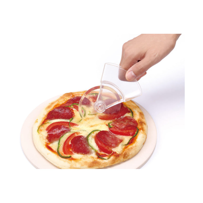 Pizza Cutter BPA Free Kitchen Tool Clear - 코쿠보 HAUS 피자커터 KK-418 - adamhnk