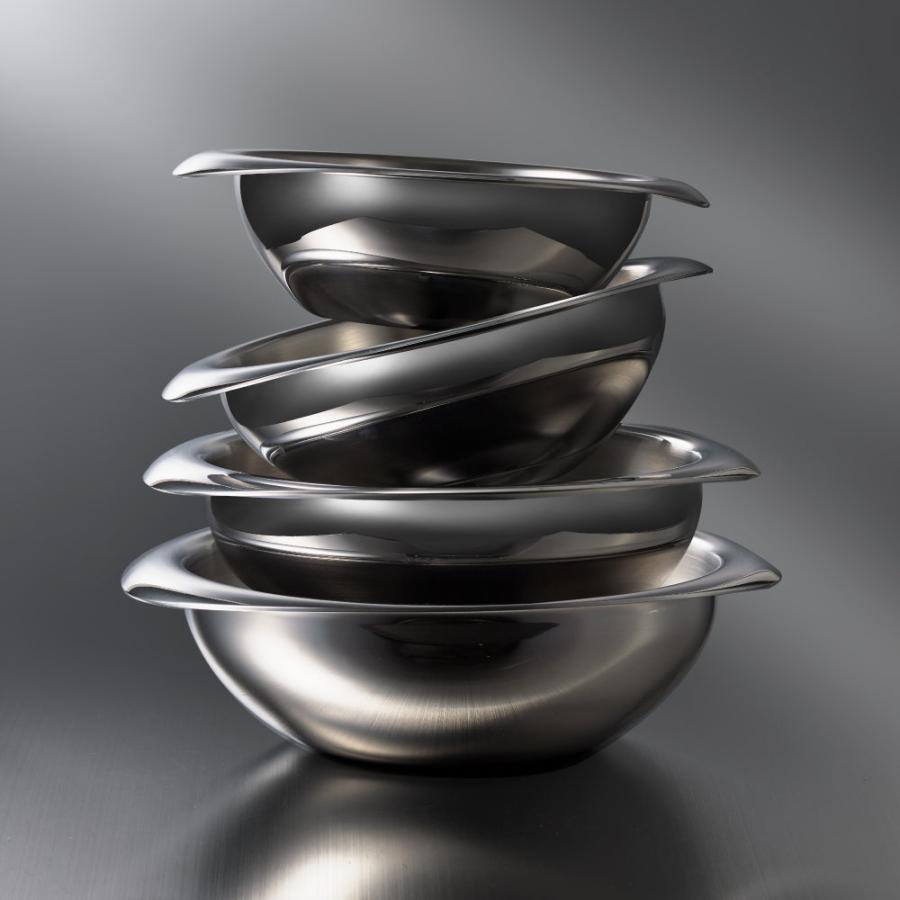 Meyer Stainless Steel 3-Layer Induction Mixing Bowl Pan (24cm) + Glass Lid No PFOA Silver - Adamhnk