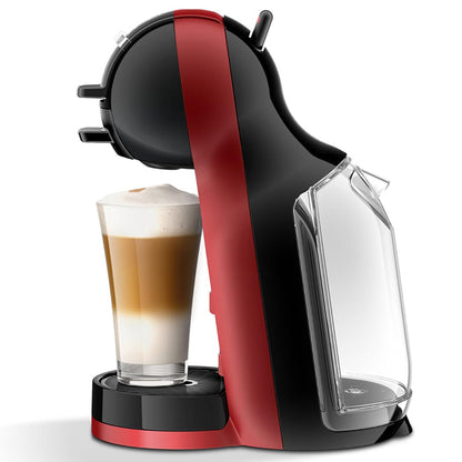 NESCAFE DOLCE GUSTO MiniME PianoBlack&CherryRed Coffee Machine 1600W + Coffee Capsule(Cafe Americano 32p)