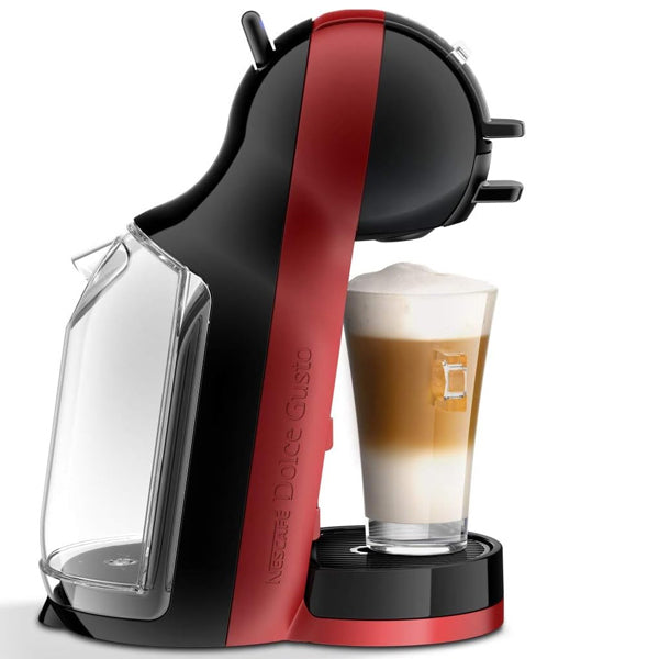 NESCAFE DOLCE GUSTO MiniME PianoBlack&CherryRed Coffee Machine 1600W + Coffee Capsule(Cafe Americano 32p)