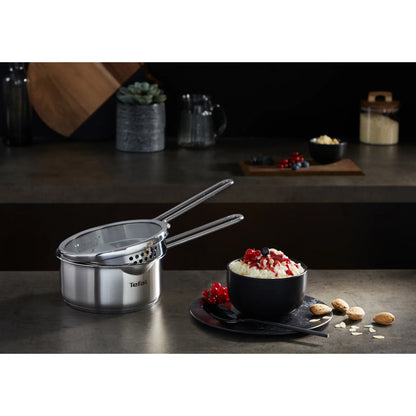 TEFAL NORDICA Stainless steel Induction Saucepan (16cm, 1.7L) + lid