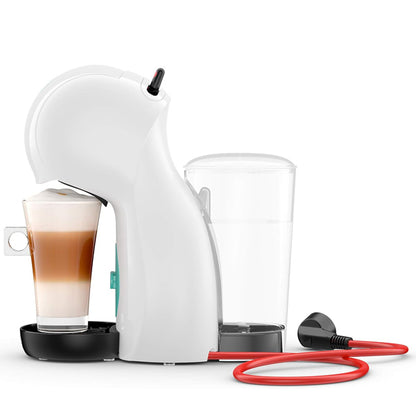 NESCAFE DOLCE GUSTO Piccolo XS White Coffee Machine 1500W + Coffee Capsule(House Blend 24p)