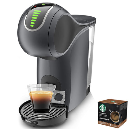 NESCAFE DOLCE GUSTO Genio S Touch Grey Coffee Machine 1500W + Coffee Capsule(House Blend 12p)