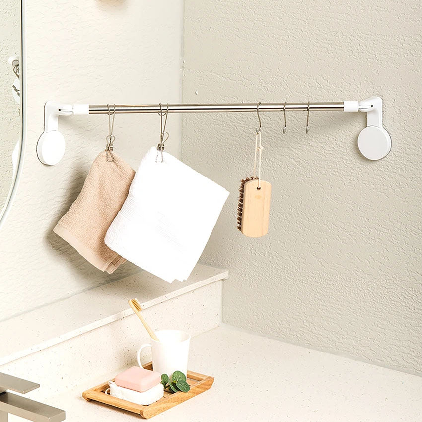 Space-Saving Multi-Purpose Hanging Stainless Steel Clip 15P Silver