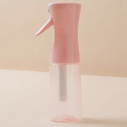 Spray Bottle for Hair, Plants & More, Continuous Mister, Ultra Fine Water Mist, (200ml) Pink Bottle