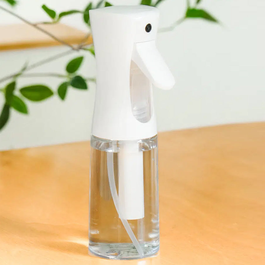 Spray Bottle for Hair, Plants & More, Continuous Mister, Ultra Fine Water Mist, (200ml) White Bottle