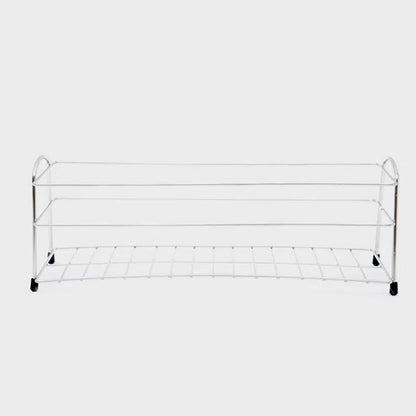 Stainless Steel Bathroom Accessory Organizer (31.5x11.5x11cm) Silver - Adamhnk