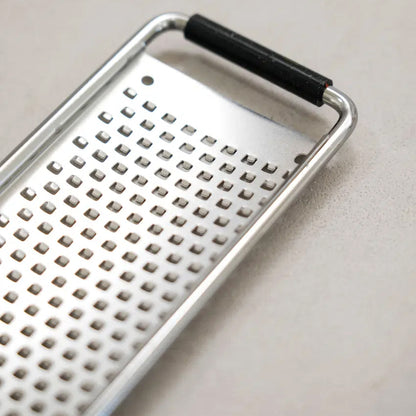 Stainless Steel Wide Cheese Grater (29x5.5cm) Silver - Adamhnk