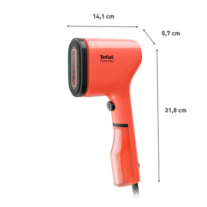 TEFAL DT2022 Pure POP Handheld Garment Steamer 1200W Pink - Adamhnk