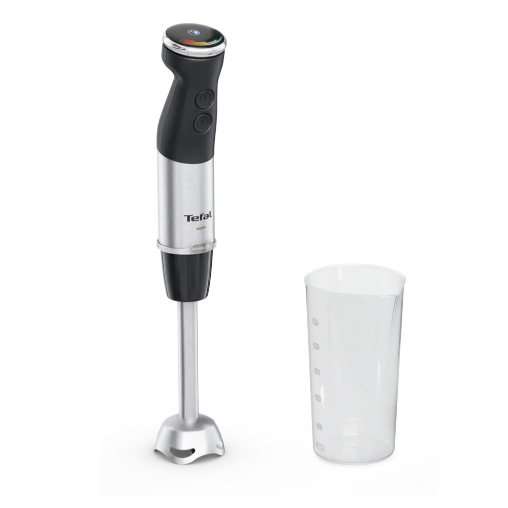 Tefal HB6718 Quickchef Silence Hand Blender + Beaker (800ml) 1000W Black - Adamhnk