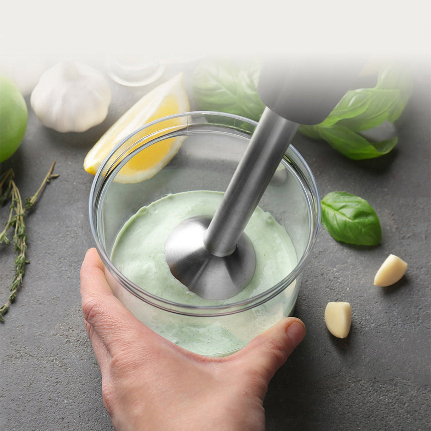 Tefal HB6718 Quickchef Silence Hand Blender + Beaker (800ml) 1000W Black - Adamhnk