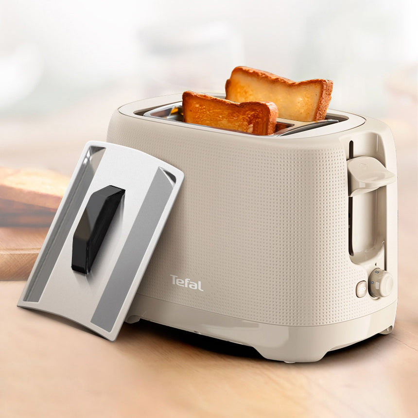 Tefal TT2M2B Morning 2-Slot Toaster 720W Light-Beige - Adamhnk