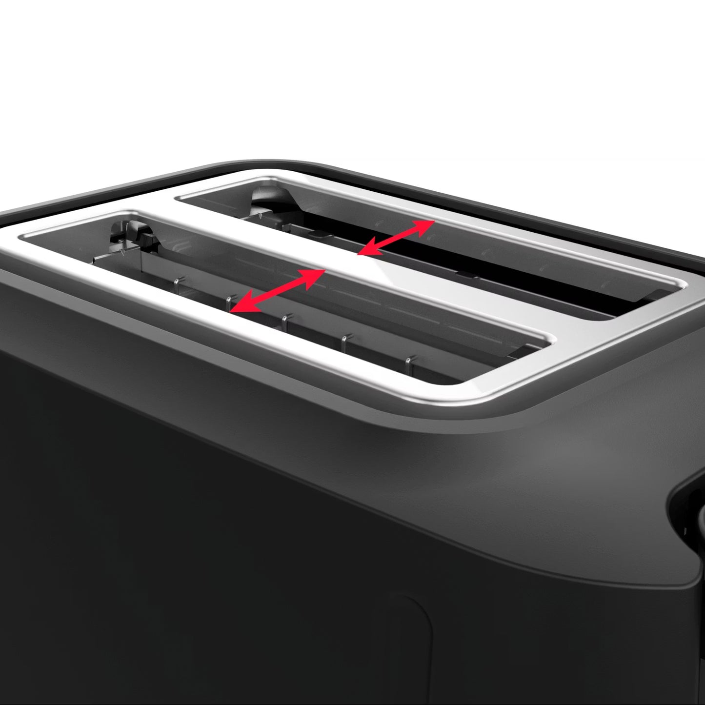 Tefal TT5348 Includeo Toaster + Toast Tongs – 2 Slots 850W Black - Adamhnk