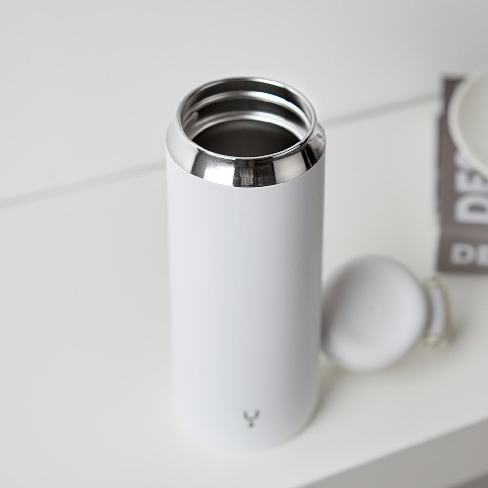 Time Mug Tumbler (500ml) BPA Free White