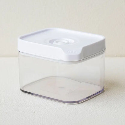 Vacuum Food Storage Container (400ml) White - Adamhnk