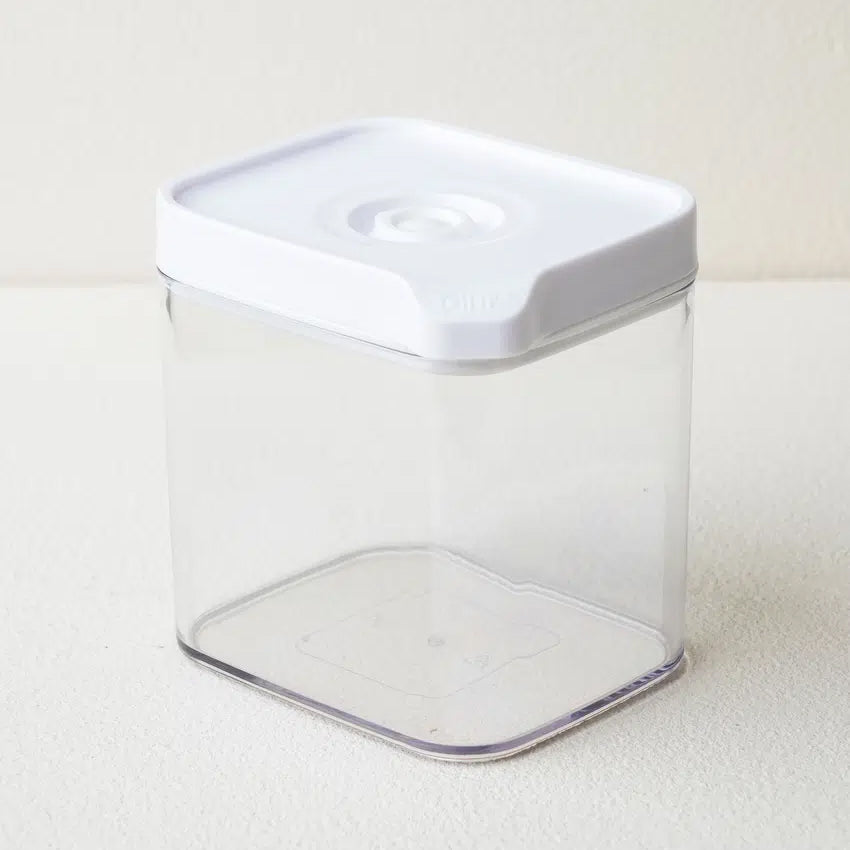 Vacuum Food Storage Container (680ml) White - Adamhnk