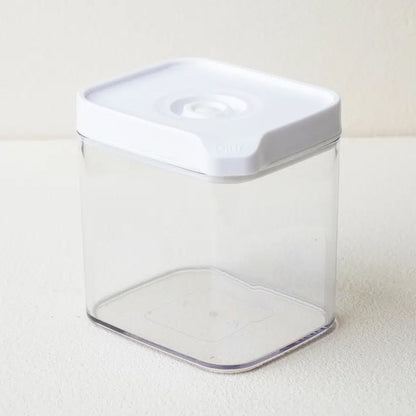 Vacuum Food Storage Container (680ml) White - Adamhnk