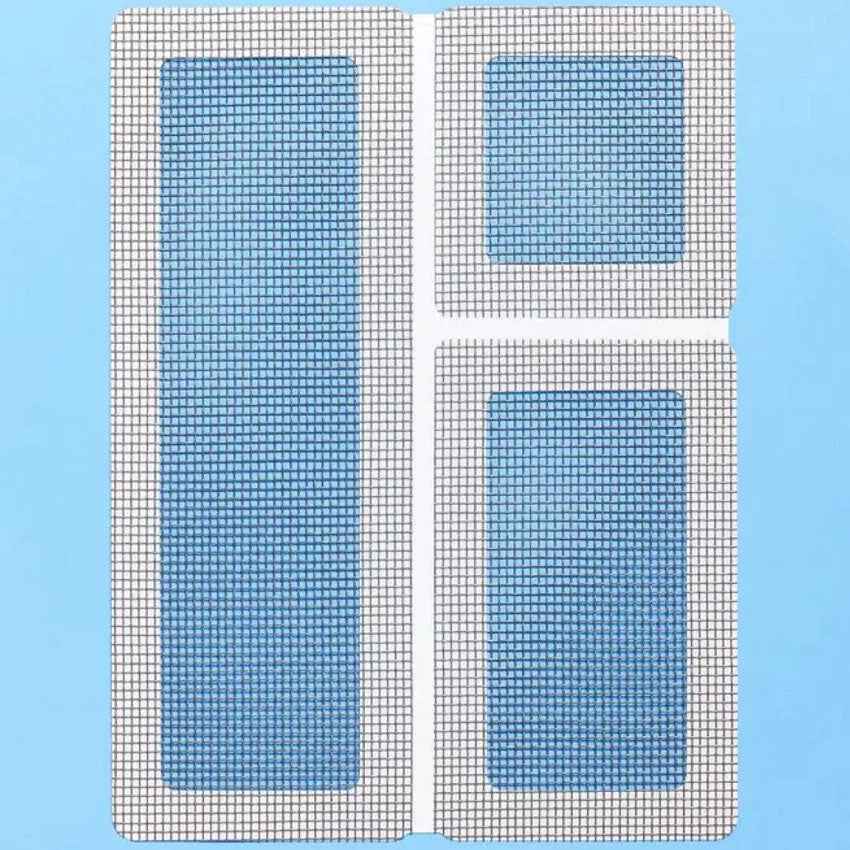 Window Screen Hole Repair Patch Multi-Type 3 Sticker 2p