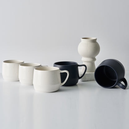 ARI Ceramic Coffee Cup (370ml) Tableware Dishwasher Oven Safe Blue - 라씨에뜨 아리 커피잔L 370ml 블루 - adamhnk