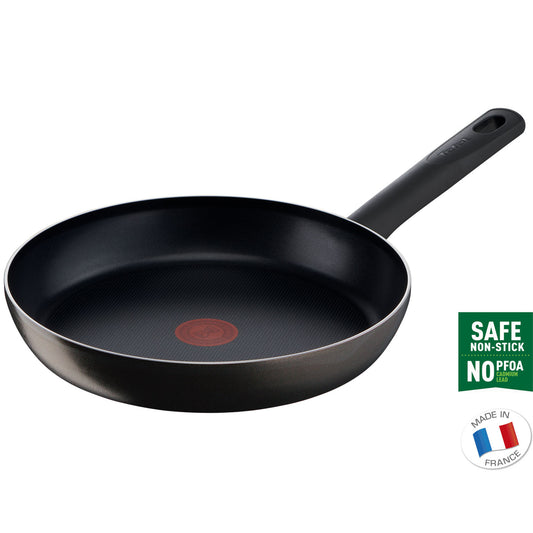 Tefal Bistro Titanium Nonstick Frying Pan (24cm) Dishwasher Oven Safe No PFOA Brown