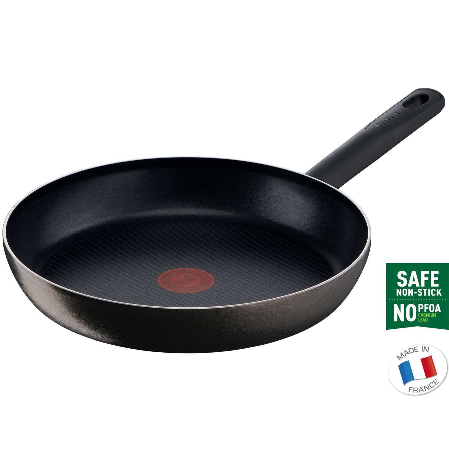 Tefal Bistro Titanium Nonstick Frying Pan 2p (24cm+30cm) Dishwasher Oven Safe No PFOA Brown