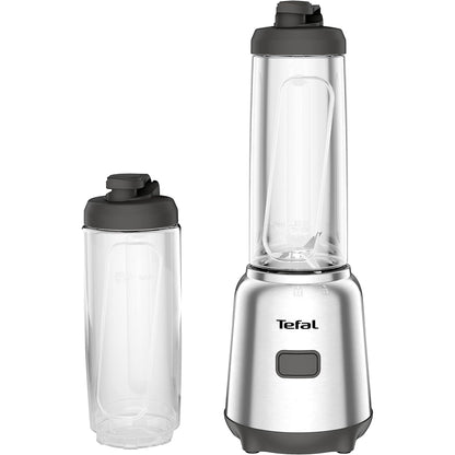 TEFAL BL15FD Mix and Move Mini Blender (600ml) 2p Bottle 4 Blade 300W Silver