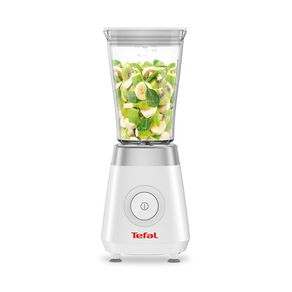 Tefal BL1K01 Refresh Compact Mini Blender Plastic (800ml) Jar 4 Blades 350W White