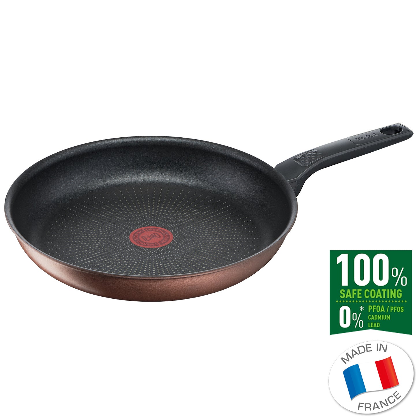 Tefal Chef's Touch Full Induction Titanium 2X Nonstick Frying Pan (24cm) Dishwasher Oven Safe No PFOA Brown