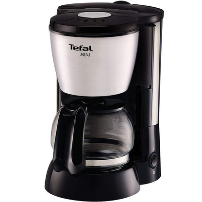 Tefal CM1108 Mini Compact Coffee Maker Machine (0.6L) 6-Cup 600W Black