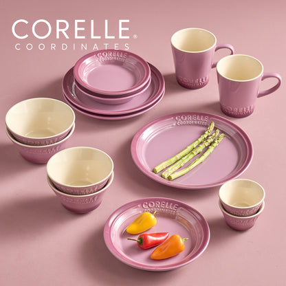 Corelle Breeze Stone Dinnerware 14p Dishwasher Oven Safe Purple