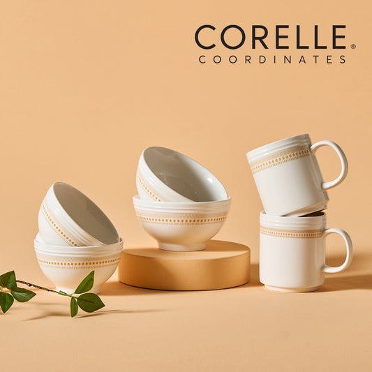 Corelle Rosemont 6pc Dinner Set - Adamhnk