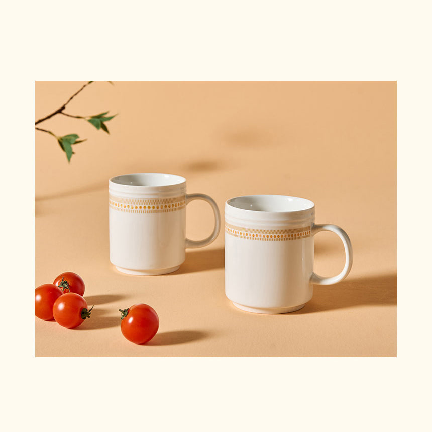 Corelle Rosemont Mug 2pc Dinner Set - Adamhnk