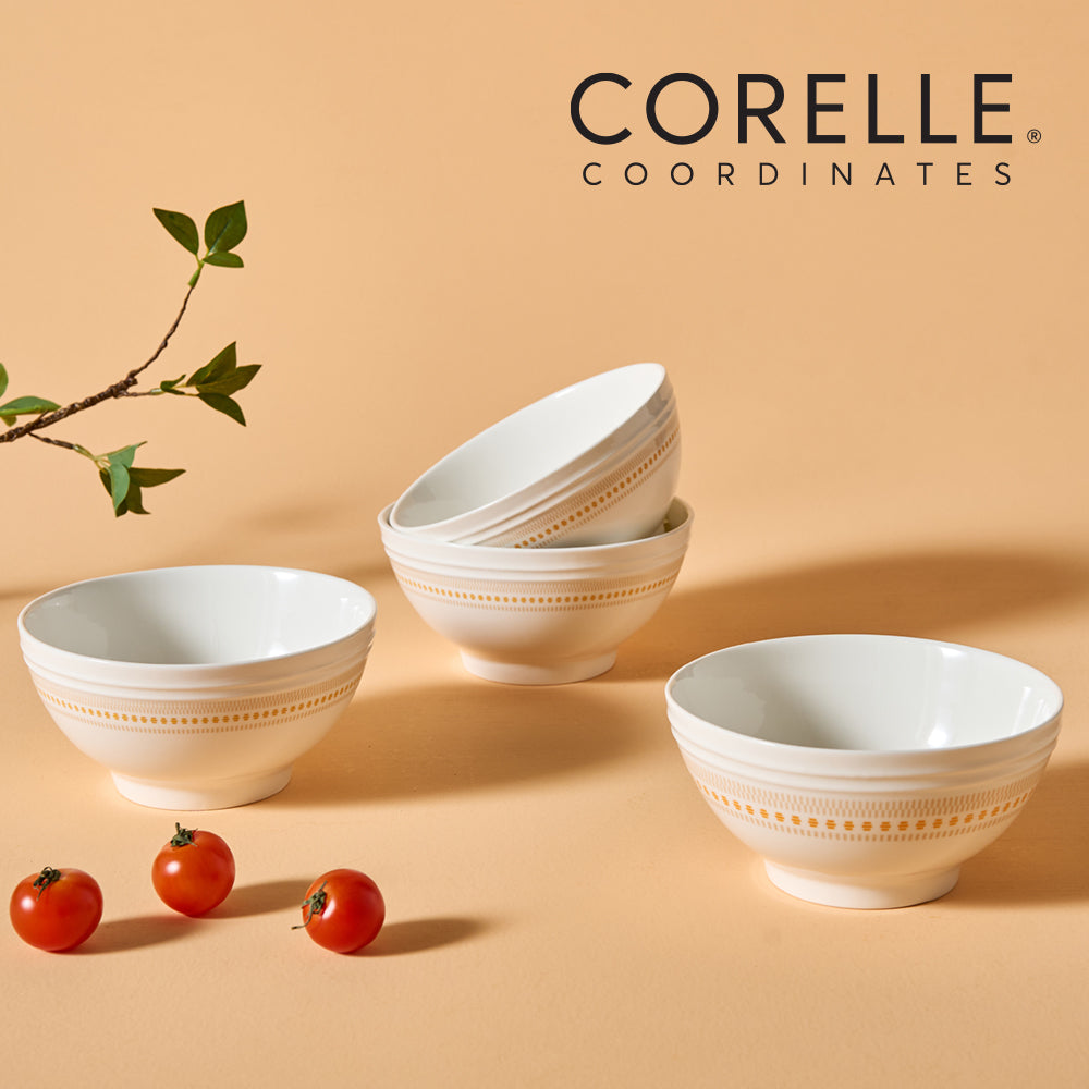 Corelle Rosemont Noodle Bowl 4pc Dinner Set - Adamhnk