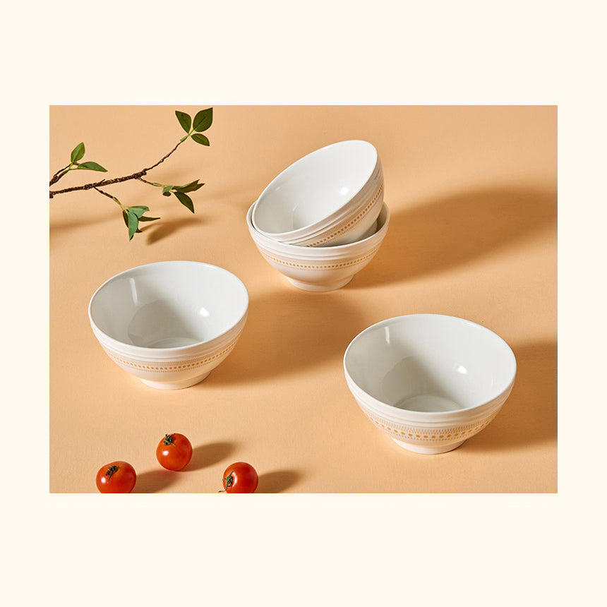 Corelle Rosemont Noodle Bowl 4pc Dinner Set - Adamhnk
