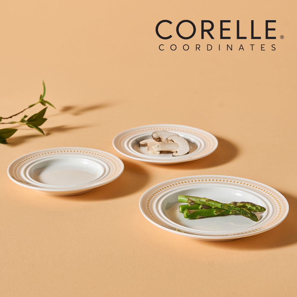 Corelle Rosemont Plate 3pc Dinner Set - Adamhnk