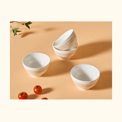 Corelle Rosemont Rice Bowl 4pc Dinner Set - Adamhnk