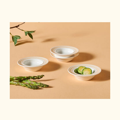 Corelle Rosemont Sauce Bowl 4pc Dinner Set - Adamhnk