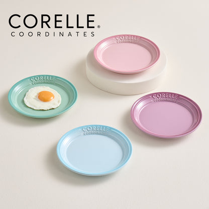 Corelle Breeze Stone Plate 4p Dinnerware Dishwasher Oven Safe 4 Color