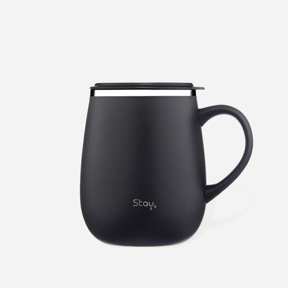 Cozy Hand Mug Tumbler (460ml) BPA Free Black