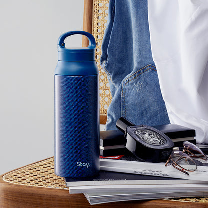 Denim Edition Stylish Mug Tumbler (600ml) BPA Free Blue