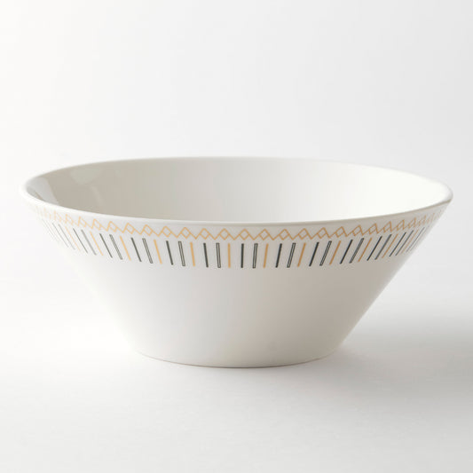 DIAS Ceramic Noodle Bowl Dinnerware No PFOA White