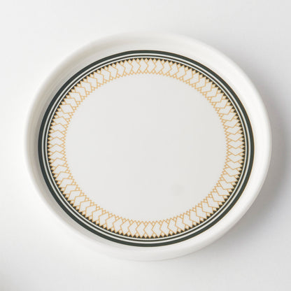 DIAS Ceramic Round Small Plate Dinnerware No PFOA White