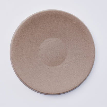 DILLO Art Objet Small Round Plate Dinnerware Brown