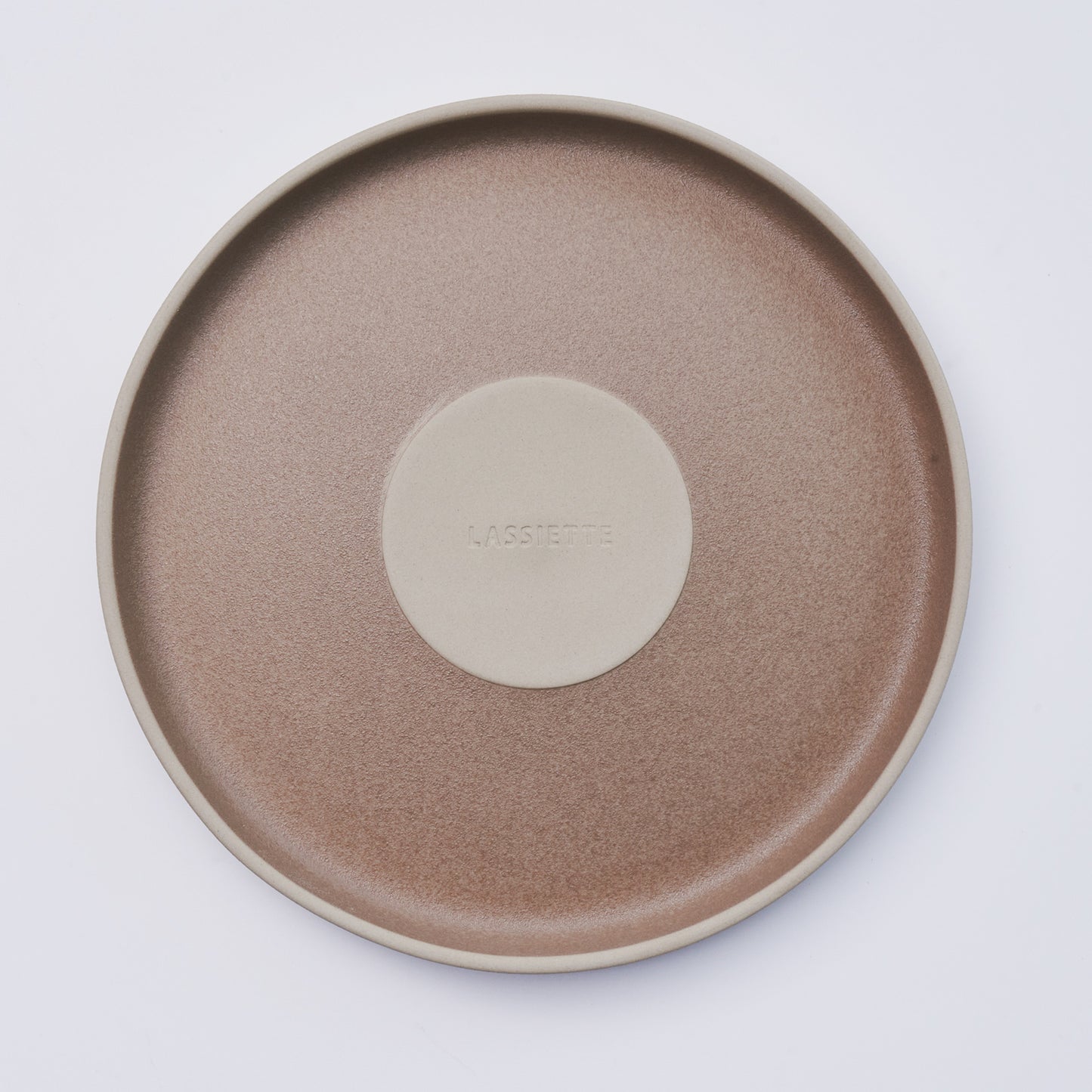 DILLO Art Objet Small Round Plate Dinnerware Brown