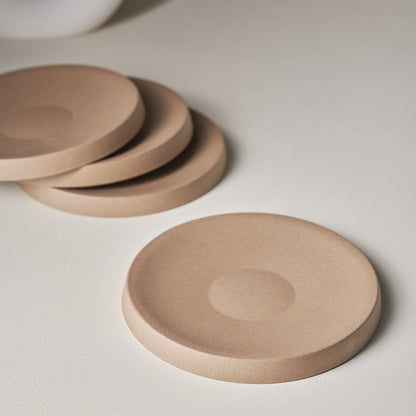 DILLO Art Objet Small Round Plate Dinnerware Brown